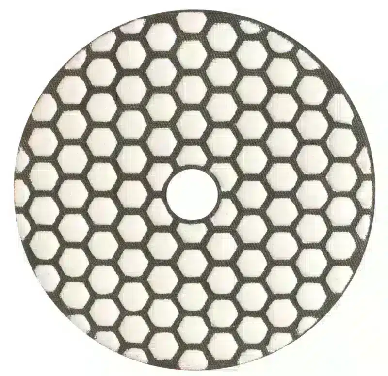RUBI Elastyczna diamentowa tarcza polerska 100 mm #3000 do polerowania na sucho (Ref. 62976)
